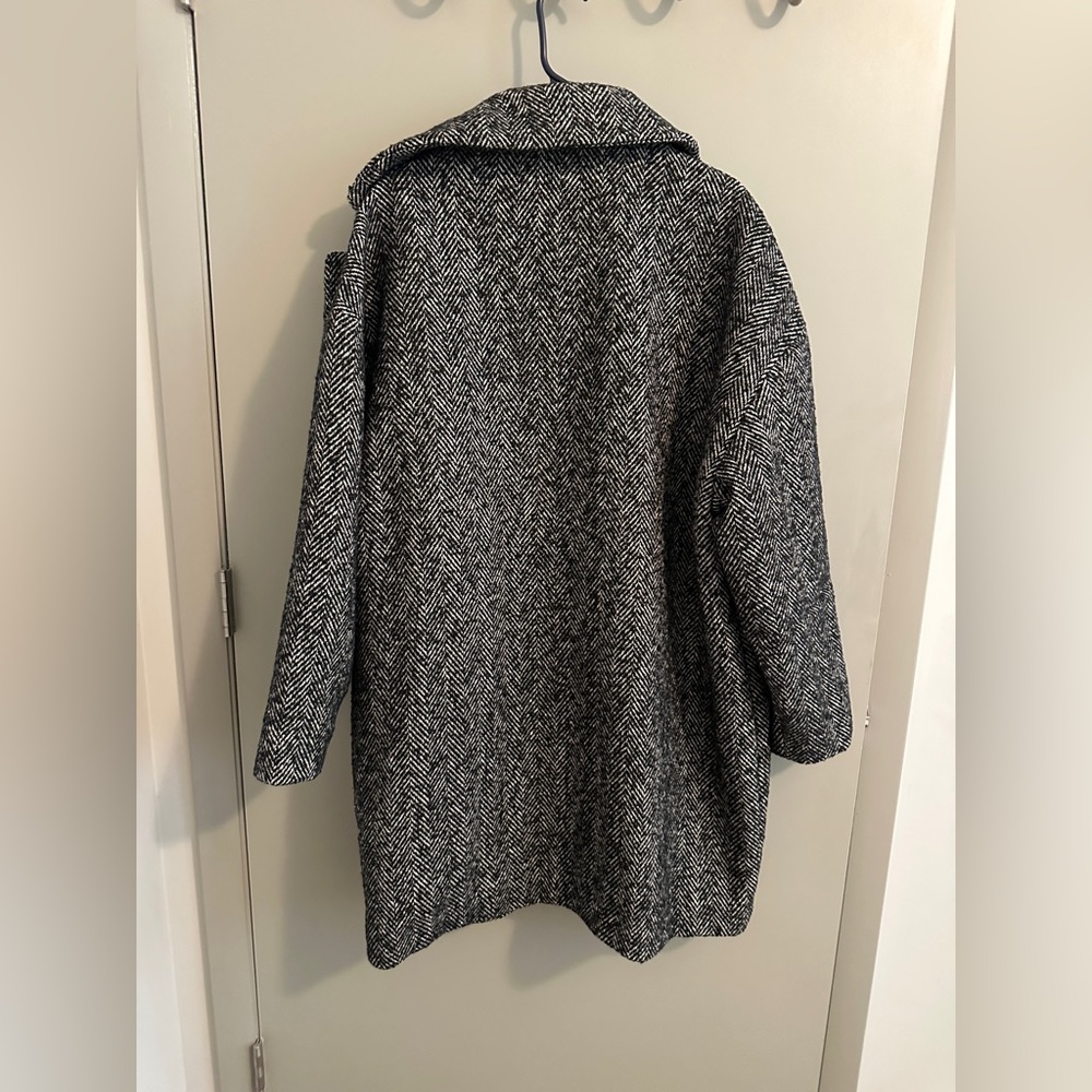 NWT Abercrombie Short Textured Coat XL - Picture 5 of 8